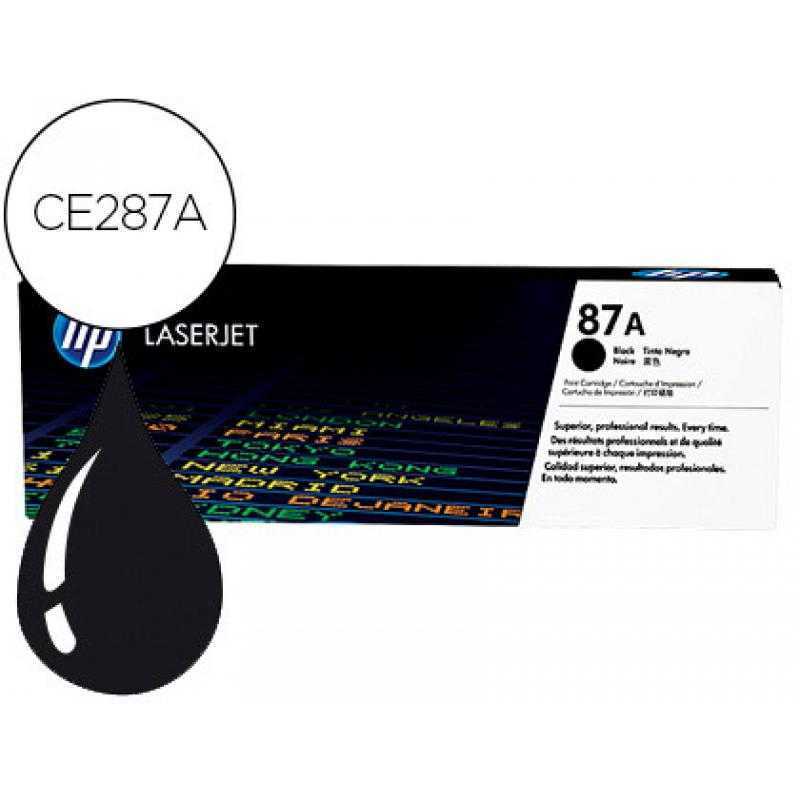 Toner hp laserjet cf287a m506 / mfp m527 negro 9000 pag