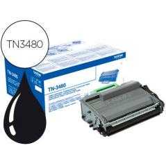 Toner brother tn-3480 dcp-l5500dn / dcp-l6600dw / hl-l5000d / mfc-l5700 alta capacidad negro 8000 pag
