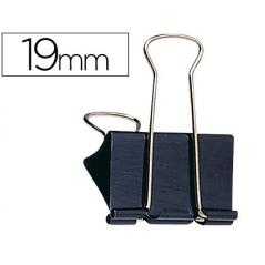 Pinza metálica q-connect reversible n.1 19 mm caja de 10 unidades