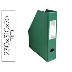 Revistero exacompta pvc lomo 70 mm color verde 230x310x70 mm