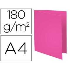 Subcarpeta cartulina reciclada exacompta din a4 fucsia 170 gr