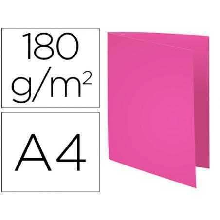 Subcarpeta cartulina reciclada exacompta din a4 fucsia 170 gr