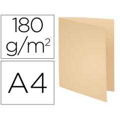 Subcarpeta cartulina reciclada exacompta din a4 crema 170 gr