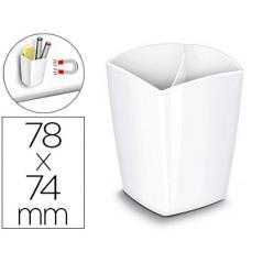 Cubilete portalápices cep magnetico blanco 78x74x95 mm