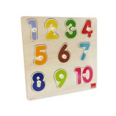 Puzle goula numeros 10 piezas