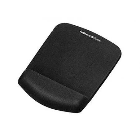 Alfombrilla fellowes para raton plush touch foam negro