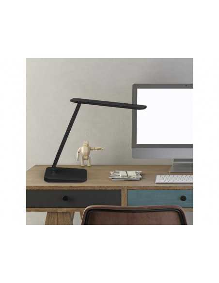 Lampara de escritorio maul sally led con bateria tres niveles intensidad color negro