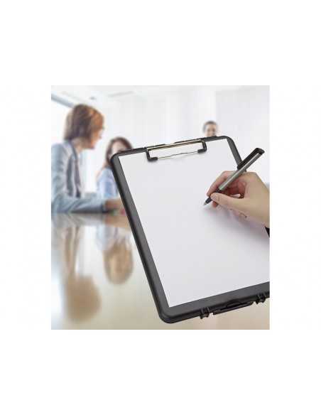 Portanotas maul a4 polipropileno con caja de almacenamiento color negro Portanotas maul a4 polipropileno con caja de almacenamiento color negro