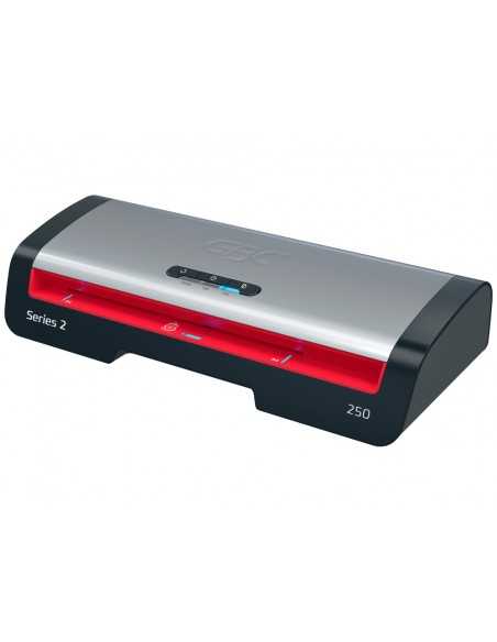 Plastificadora gbc 250 office din a4 apagado automatico 2 rodillos hasta 125 micras