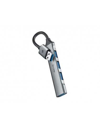 Hub ngs 4 puertos 3 usb 2.0 y 1 usb 3.2 gen 1
