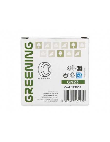 Cinta adhesiva greening invisible 33 mt x 19 mm