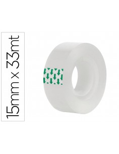 Cinta adhesiva greening transparente 33 mt x 15 mm