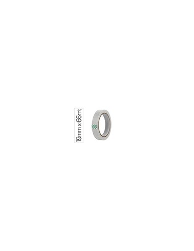 Cinta adhesiva greening transparente 66 mt x 19 mm