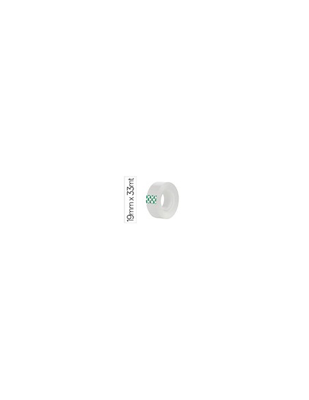 Cinta adhesiva greening transparente 33 mt x 19 mm