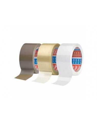 Cinta adhesiva tesa polipropileno blanca 132 mt x 50 mm para embalaje