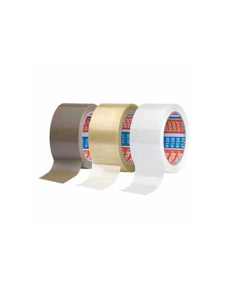 Cinta adhesiva tesa polipropileno blanca 132 mt x 50 mm para embalaje