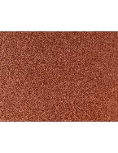 Goma eva con purpurina biodegradable liderpapel 50x70cm 60g/m2 espesor 2 mm marron