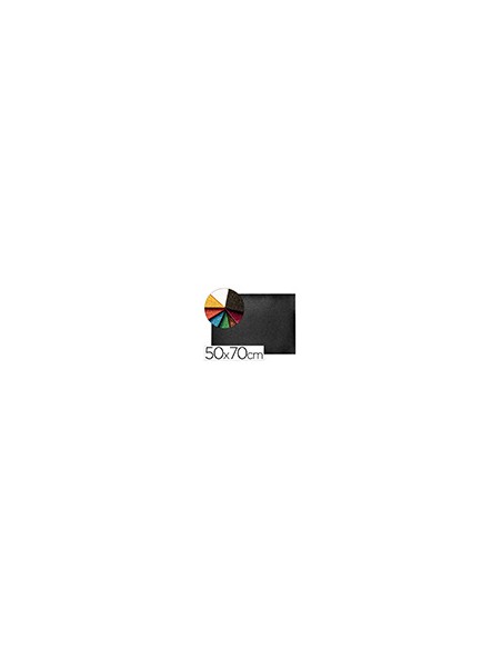 Goma eva con purpurina biodegradable liderpapel 50x70cm 60g/m2 espesor 2 mm negro Goma eva con purpurina biodegradable liderpapel 50x70cm 60g/m2 espesor 2 mm negro