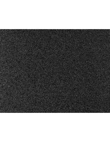 Goma eva con purpurina biodegradable liderpapel 50x70cm 60g/m2 espesor 2 mm negro
