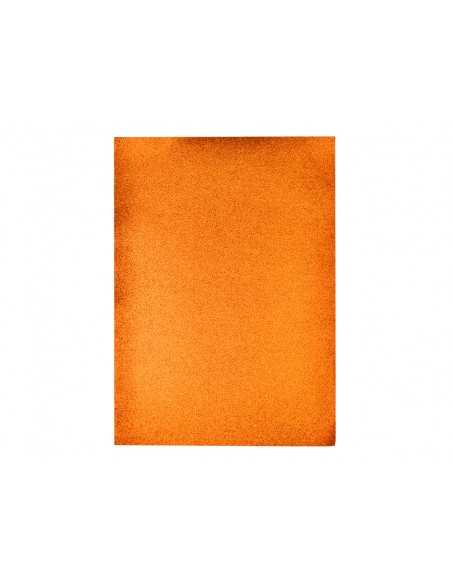 Goma eva con purpurina biodegradable liderpapel 50x70cm 60g/m2 espesor 2 mm naranja Goma eva con purpurina biodegradable liderpapel 50x70cm 60g/m2 espesor 2 mm naranja