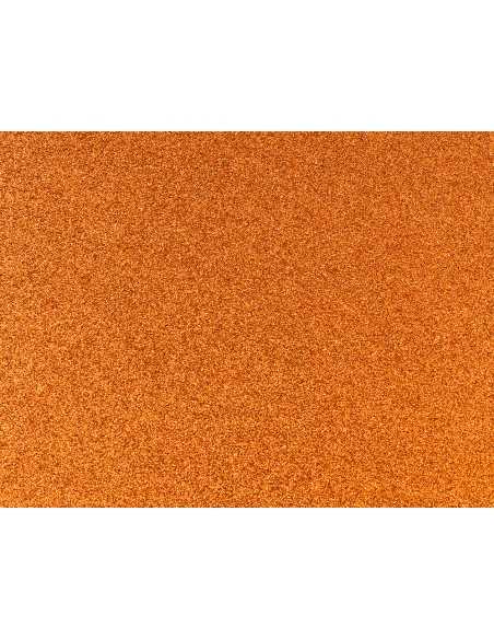 Goma eva con purpurina biodegradable liderpapel 50x70cm 60g/m2 espesor 2 mm naranja Goma eva con purpurina biodegradable liderpapel 50x70cm 60g/m2 espesor 2 mm naranja