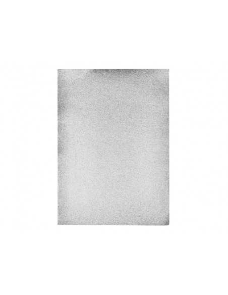 Goma eva con purpurina biodegradable liderpapel 50x70cm 60g/m2 espesor 2 mm plata Goma eva con purpurina biodegradable liderpapel 50x70cm 60g/m2 espesor 2 mm plata