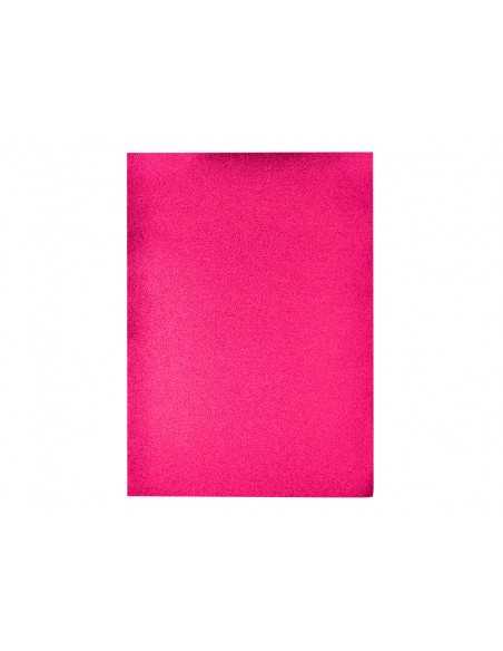 Goma eva con purpurina biodegradable liderpapel 50x70cm 60g/m2 espesor 2 mm rosa