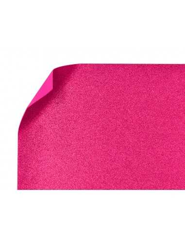 Goma eva con purpurina biodegradable liderpapel 50x70cm 60g/m2 espesor 2 mm rosa