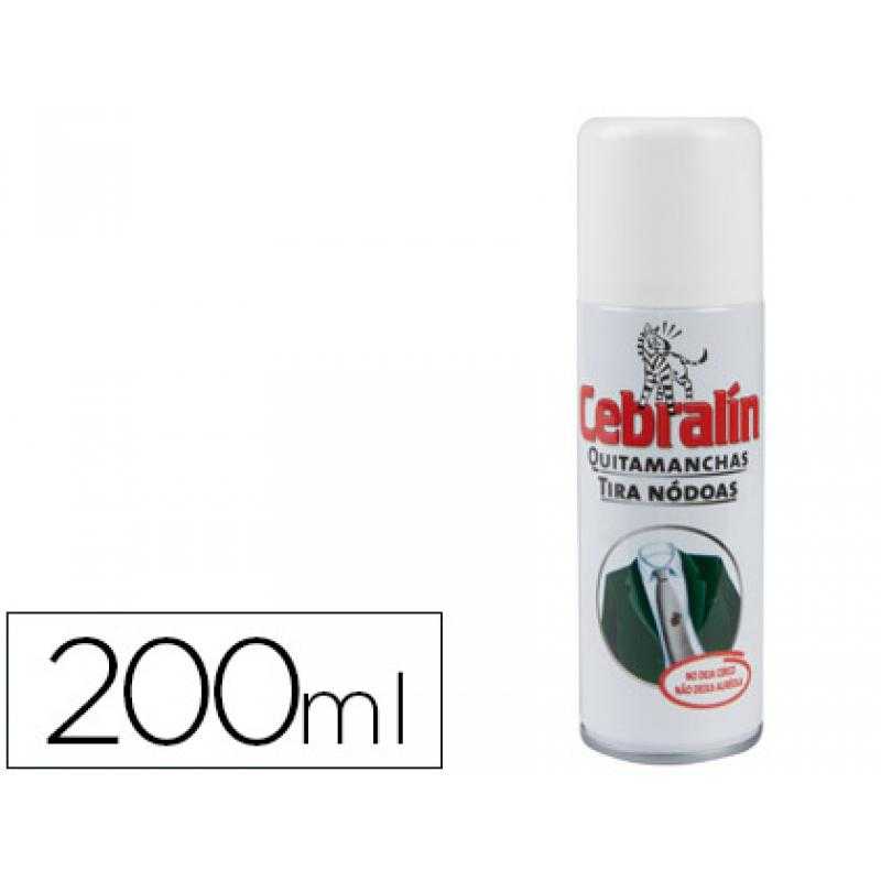 Quitamanchas cebralin spray 200 ml
