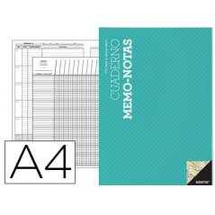 Cuaderno memo-notas additio a4 evaluacion continua mas planificacion semanal del curso