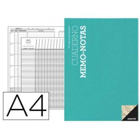 Cuaderno memo-notas additio a4 evaluacion continua mas planificacion semanal del curso