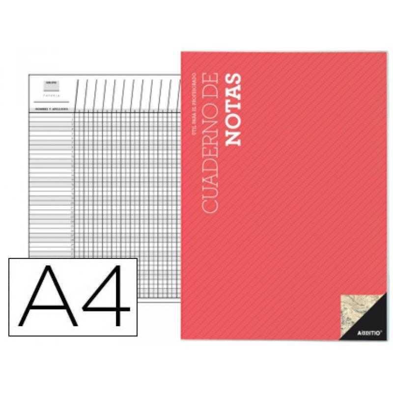 Cuaderno de notas additio horario planificacion mensual plan de curso