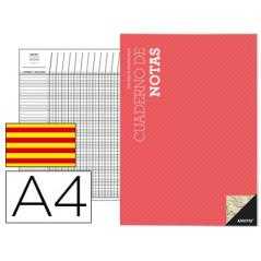 Bloc notas additio a4 plan de curso y evaluacion continua en catalan