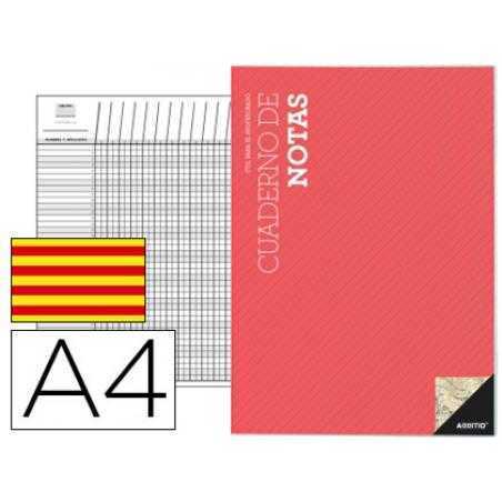 Bloc notas additio a4 plan de curso y evaluacion continua en catalan