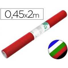 Rollo adhesivo liderpapel unicolor colores surtidos rollo de 0,45 x 2 mt