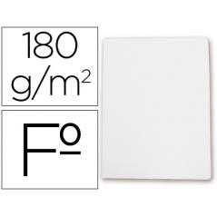 Subcarpeta cartulina gio folio blanca 180 g/m2