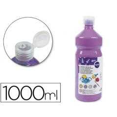 Tempera liquida liderpapel escolar 1000 ml lila