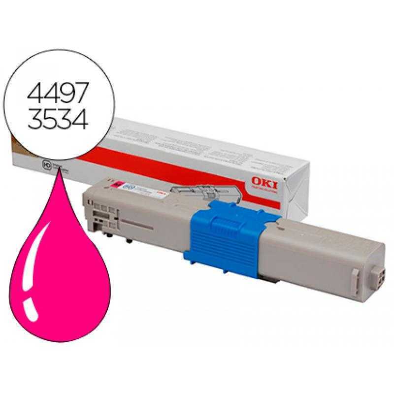 Toner oki c301dn/c321dn magenta 1500 pag