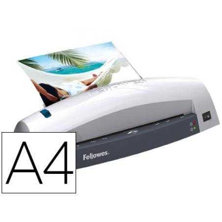 Plastificadora fellowes lunar din a4 2 rodillos hasta 125 mc
