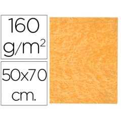 Fieltro liderpapel 50x70cm naranja 160g/m2