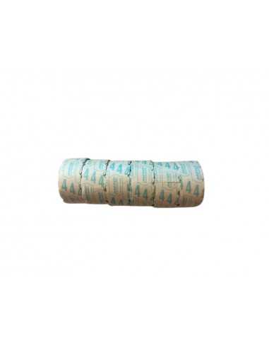 Etiquetas meto onduladas 32x19 mm adh. 4 blanca rollo de 1000 unidades