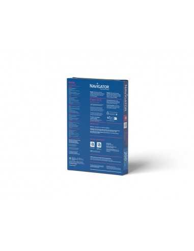Papel fotocopiadora navigator bold design din a4 200 gr papel multiuso ink-jet y laser paquete de 150 hojas