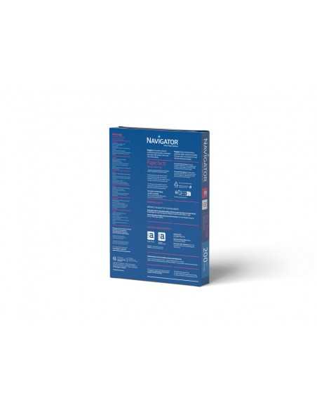 Papel fotocopiadora navigator bold design din a4 200 gr papel multiuso ink-jet y laser paquete de 150 hojas