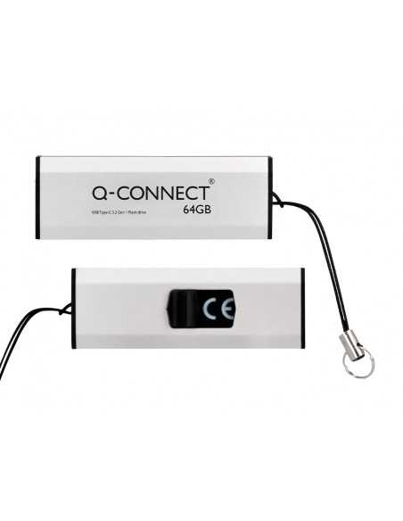 Memoria usb q-connect flash drive 64 gb 3.2 tipo c
