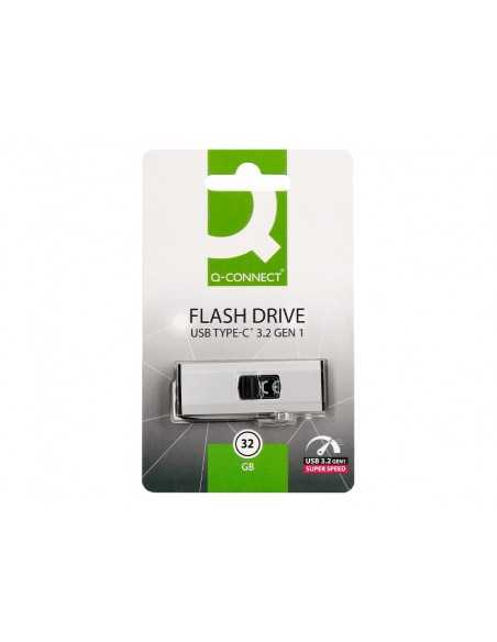 Memoria usb q-connect flash drive 32 gb 3.2 tipo c