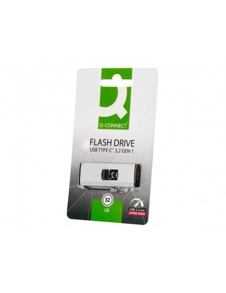 Memoria usb q-connect flash drive 32 gb 3.2 tipo c