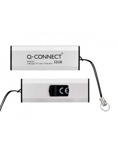 Memoria usb q-connect flash drive 32 gb 3.2 tipo c