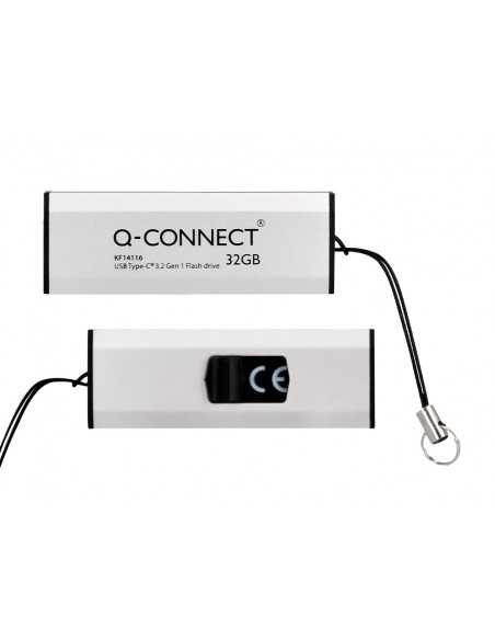 Memoria usb q-connect flash drive 32 gb 3.2 tipo c