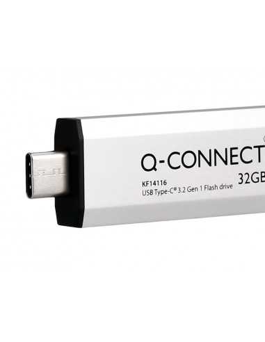Memoria usb q-connect flash drive 32 gb 3.2 tipo c