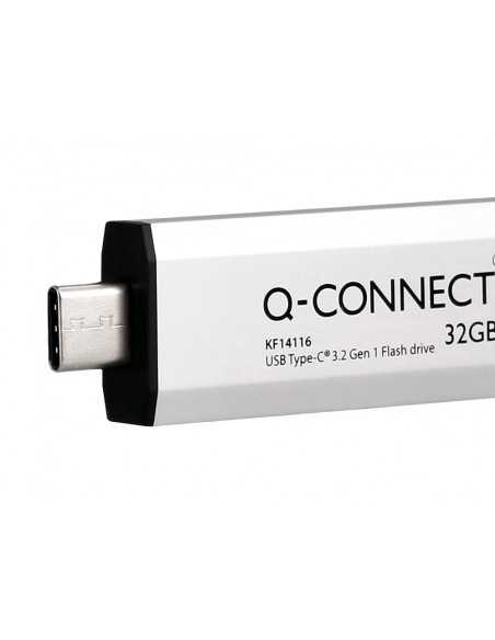Memoria usb q-connect flash drive 32 gb 3.2 tipo c
